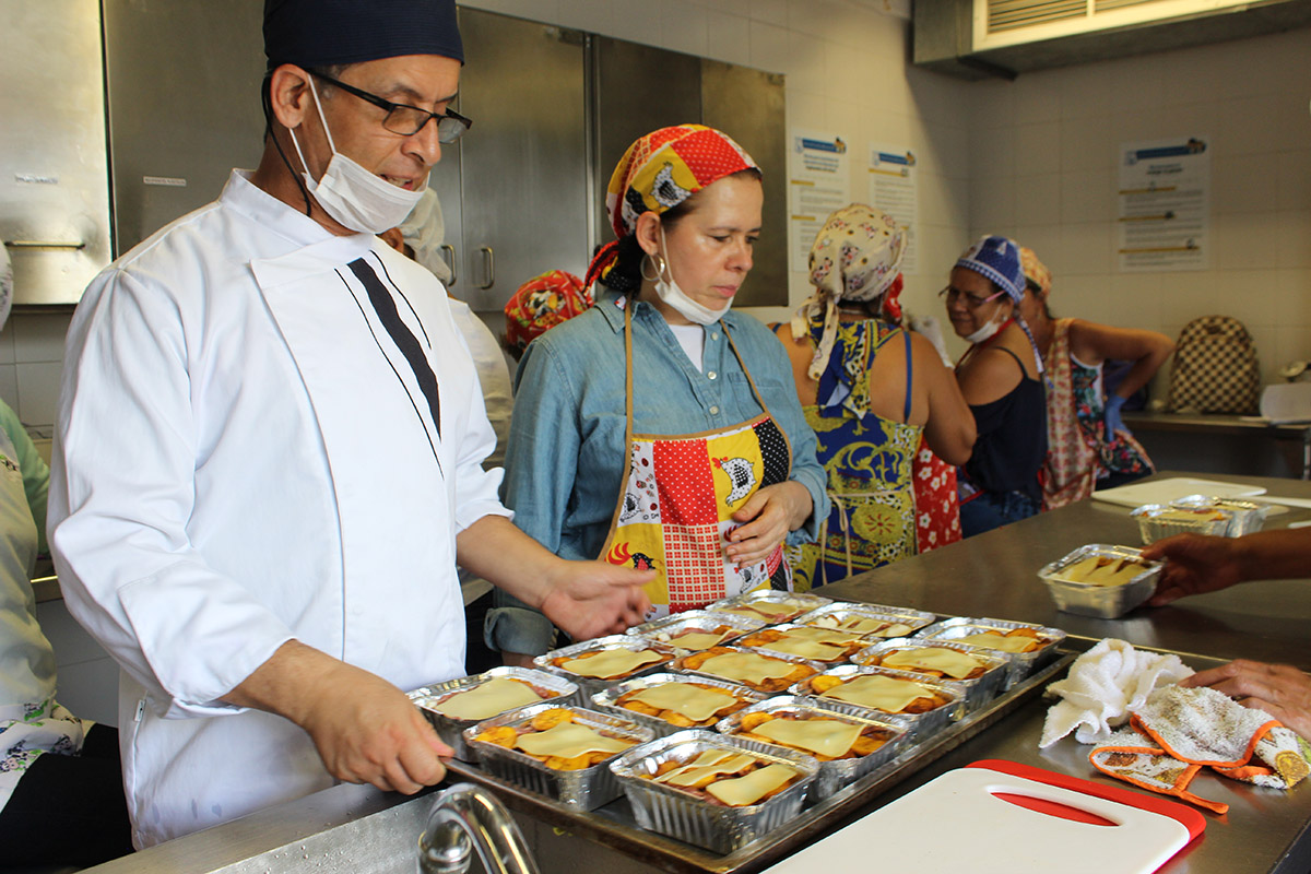 Fundación Frisby taller de cocina 4